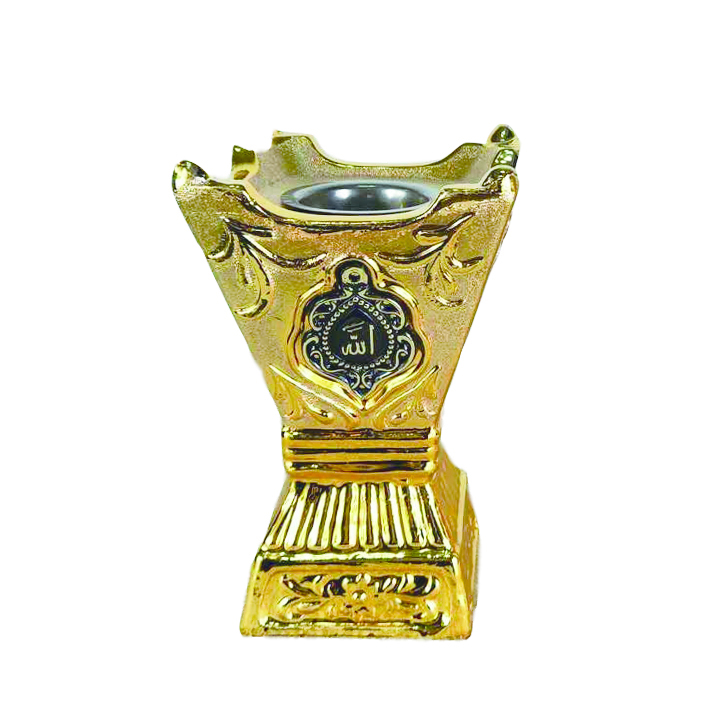 Fashion Islamic Pattern Charcoal Bakhoor Oudh Burner Electric Arabic