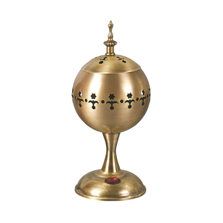 Classic round Base and body same color electricity oudh burner-Four ...