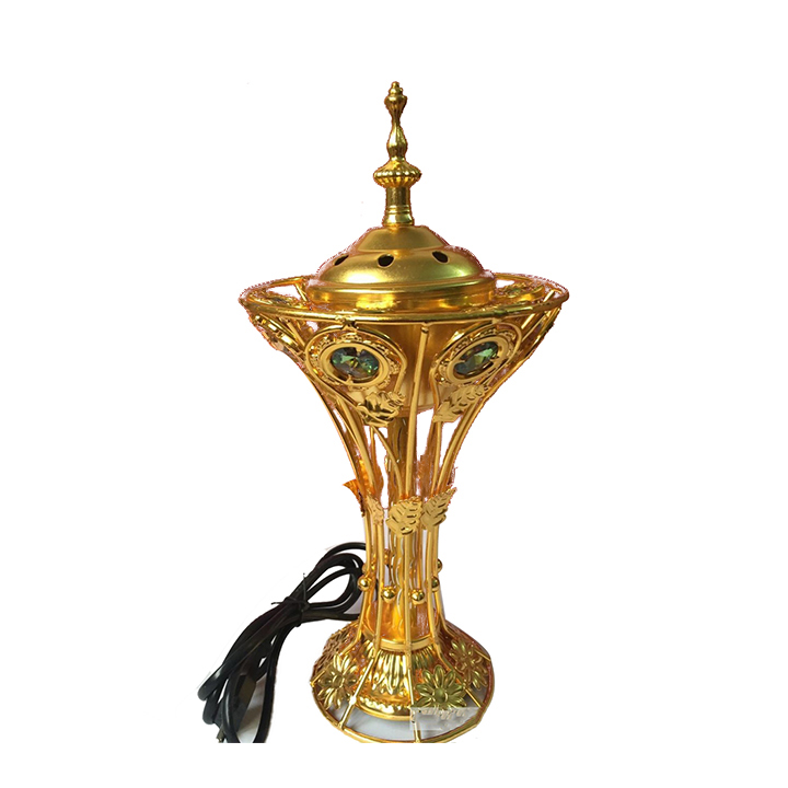 Unique Golden trophy Metal material Bakhoor burner/Mabkhara/Incense ...