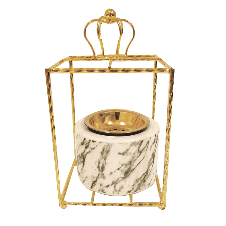 Home furnishings Marble ceramics Oudh burner daily use charcoal Bakhoor