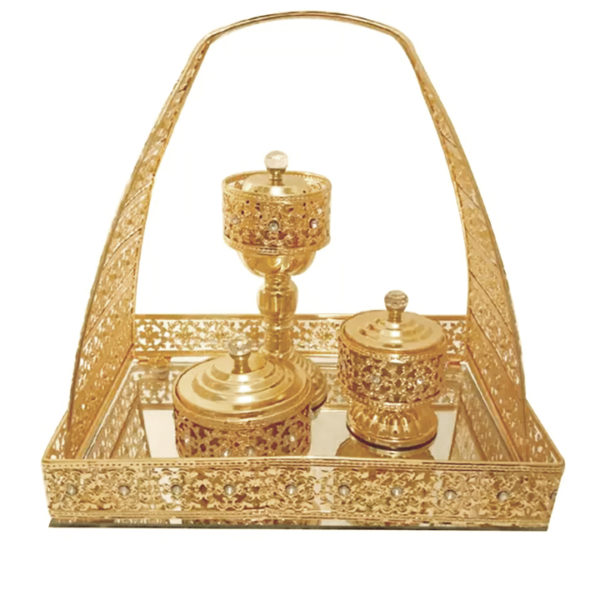 custom design middle east arabic Charcoal Oudh burner/Bakhoor burner