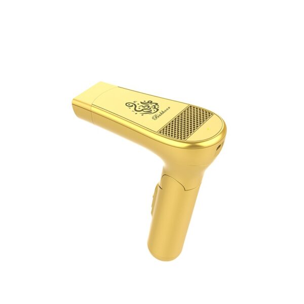 Hot electric USB bukhoor Burner Arabic incense burner: B001-Gold - Image 5