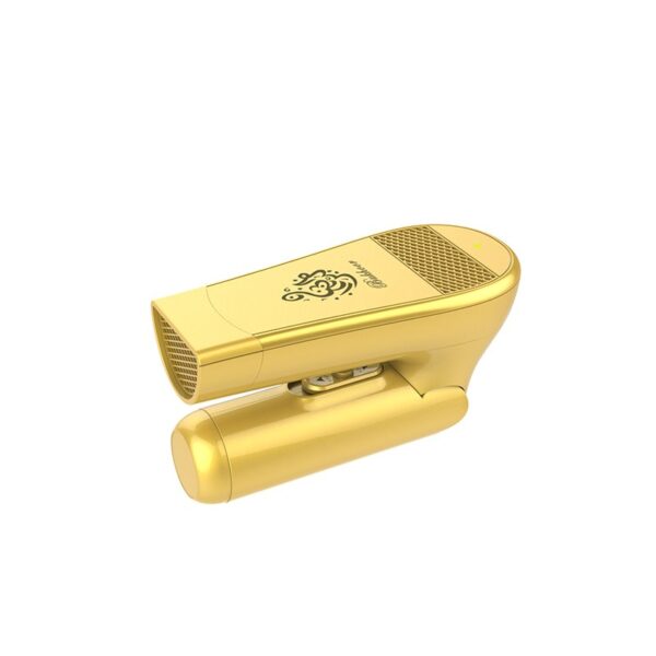 Hot electric USB bukhoor Burner Arabic incense burner: B001-Gold - Image 4