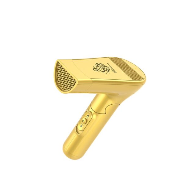 Hot electric USB bukhoor Burner Arabic incense burner: B001-Gold - Image 2